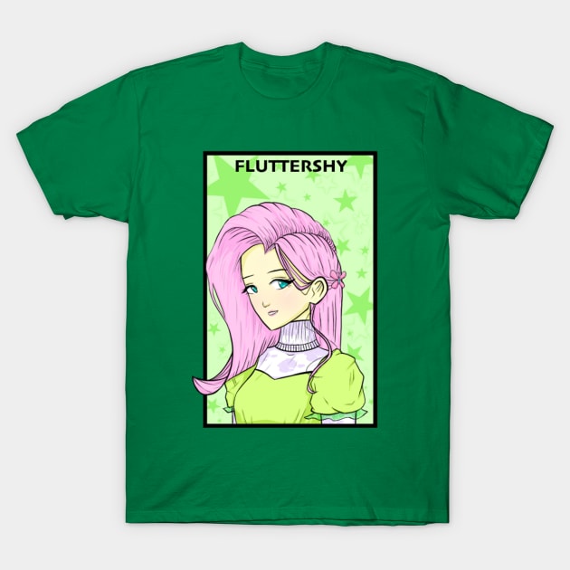 Fluttershy - My Little Pony Equestria Girls T-Shirt by indieICDtea